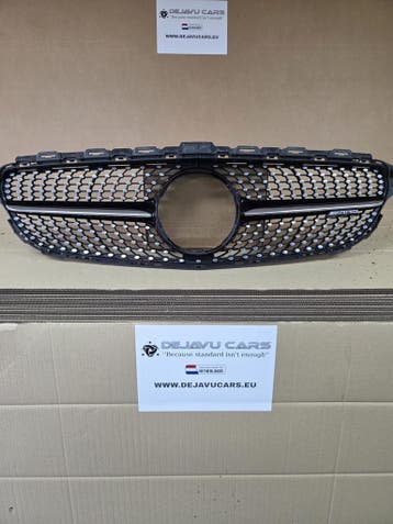 OEM Mercedes Benz C Klasse W205 C43 AMG Diamond Front grille, Ophalen of Verzenden