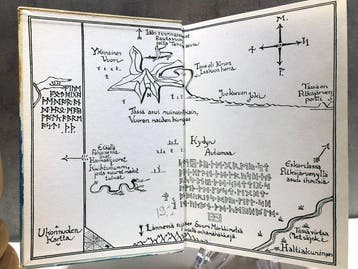 J.R.R. Tolkien - Lohikäärmevuori / Hobbit, first Finnish