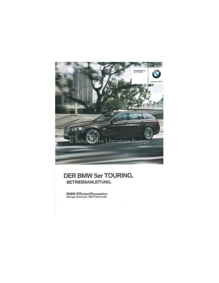 2014 BMW 5 SERIE TOURING INSTRUCTIEBOEKJE DUITS, Auto diversen, Handleidingen en Instructieboekjes, Ophalen of Verzenden