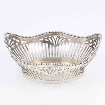 Gebr. van der Ree, Schoonhoven 1919 - Bonbon mand - .833