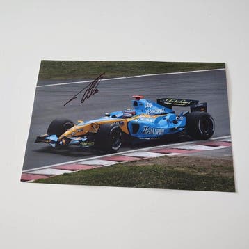 Renault F1 - Fernando Alonso - 2005 - Foto, Nieuw