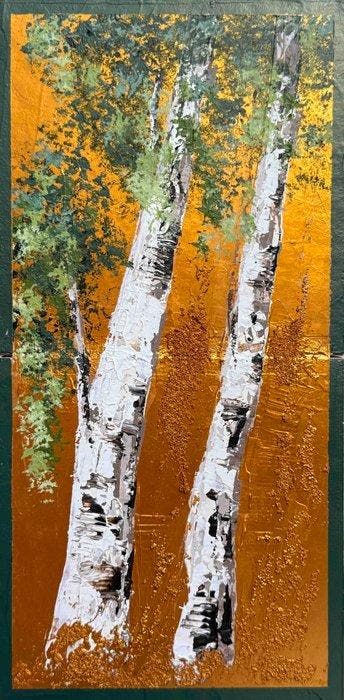 Andrea Krauß - Golden Ground_ 21 (Handpainted, ready to