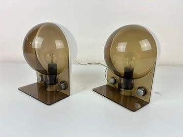 Harvey Guzzini - Sergio Brazzoli e Ermanno Lampa - Lampe (2), Antiquités & Art