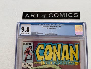 Conan the Barbarian #166 - CGC 9.8 - 1 Graded comic - Eerste