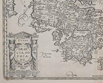 Griekenland - -; A. Ortelius - Graecia, Sophiani - 1601-1620, Boeken, Nieuw