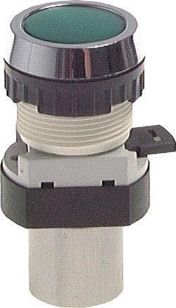 3/2 M5 Valve à bouton poussoir rouge 0-12bar/0-168psi 30.5mm, Verzenden