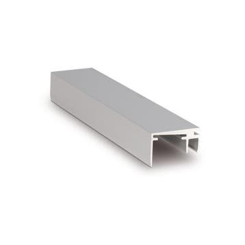 Glazen balustrade vloermontage 1.0kN Top Cover profielen-Alu, Verzenden, Nieuw