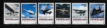 Nederland 2015 - Complete serie Pionieren in de lucht, Gestempeld