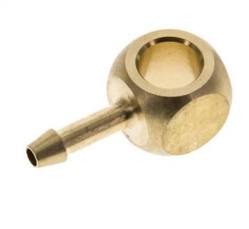 Raccord banjo en laiton de 4 mm et G1/8 avec embout pour, Verzenden