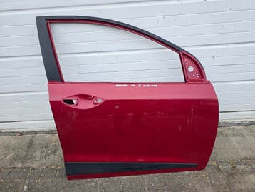 Porte avant droite avec moulure Hyundai i10 II 2013 - 2019, Ophalen, Utilisé, Droite, Porte