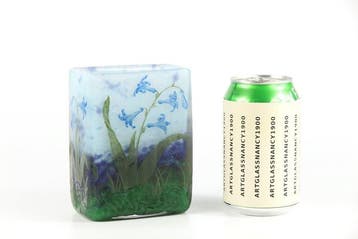 Daum Frères - Vase - Verre