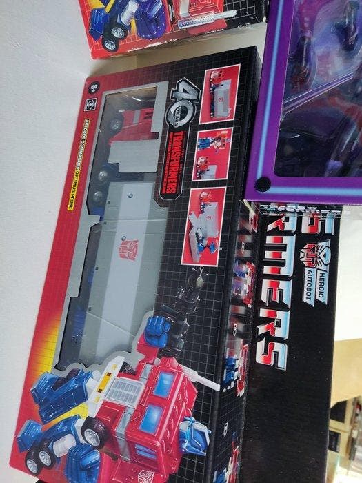 Hasbro - Speelgoed figuur Skywarp en optimisme Prime 2 x -, Antiquités & Art, Antiquités | Autres Antiquités