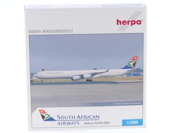 Schaal 1:500 Herpa 507394 South African Airways Airbus A3..., Ophalen of Verzenden