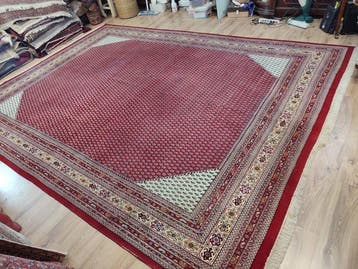 Mir - Tapis - 4.1 m - 3 m - Sarugh Royal Blumen India, Maison & Meubles