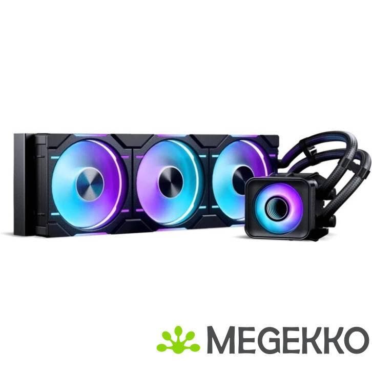 Phanteks Glacier One 360D30 X3 DRGB Black, Computers en Software, Computerkoelers, Nieuw, Verzenden
