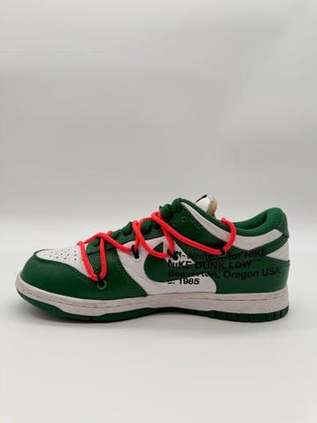 Nike - Nike Off-White Dunk Low Pine Green - Sneakers -, Kleding | Heren, Schoenen, Nieuw