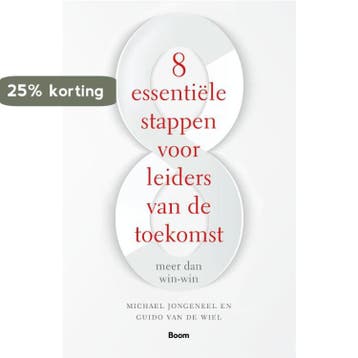 8 Essentiële stappen voor leiders van de toekomst, Verzenden, Zo goed als nieuw, Michael Jongeneel