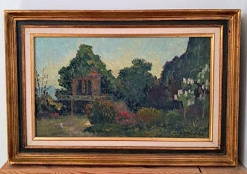 Albert Malet (1912-1986) - Jardin en fleurs