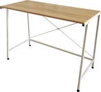 2dekans | Bureau Stoer - laptoptafel - industrieel - wit, Ophalen of Verzenden, Nieuw in verpakking