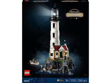 LEGO Ideas Gemotoriseerde vuurtoren 21335 - Modelbouwset met, Verzenden, Nieuw