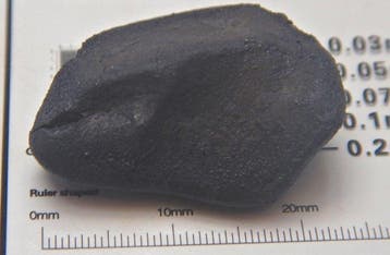 TARDA - Georiënteerde meteoriet, koolstofrijke chondriet -, Verzamelen, Mineralen en Fossielen