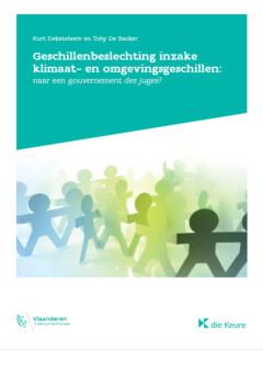 Geschillenbeslechting inzake klimaat- en omgevinggeschillen:, Verzenden, Zo goed als nieuw, ?