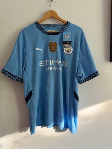 Manchester City - Engelse voetbalcompetitie - Custom Name, Nieuw