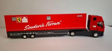 Eligor 1:43 - Camion miniature - Fiat Iveco Scuderia Ferrari
