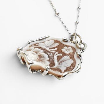 Zilver - Ketting met hanger - Italiaans vakmanschap