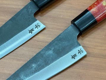 Keukenmes - Kiritsuke - Ambachtelijke Kiritsuke-messenset