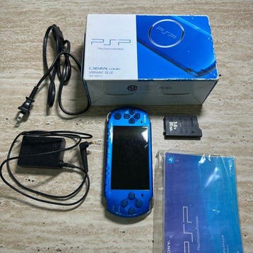 Sony - PSP 3000 - Sony PSP 3000 Carnival Colors Vibrant Blue, Games en Spelcomputers, Nieuw