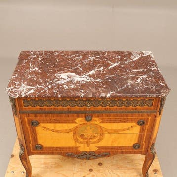 Commode - Hout, Marmer