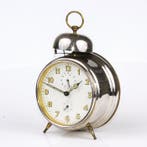 Wekker - Junghans - Metaal, Messing, Glas - 1930-1940