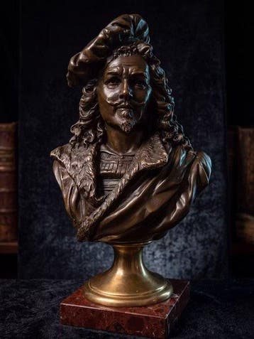 Statue, Rembrandt harmenszoon van Rijn. Naar: Albert Ernest