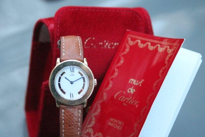 Cartier - Must de Cartier - Zonder minimumprijs - 1801 -, Handtassen en Accessoires, Horloges | Heren