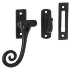 Raamboom Met Sluitplaat en Sluithaak ijzer zwart, Nieuw