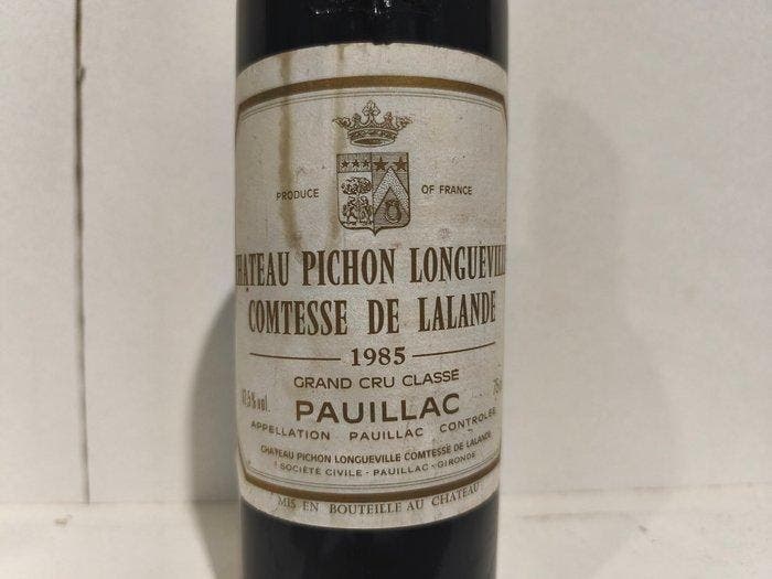 1985 Château Pichon Longueville Comtesse de Lalande -, Verzamelen, Wijnen