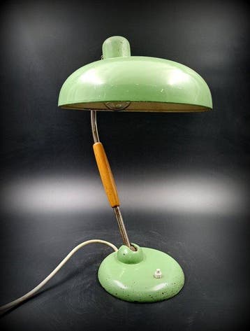 Christian Dell - Bureaulamp - Staal, Aluminium - M:2035 (TL