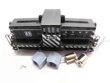 micromotor HBA001 voor Bachmann GE 44 Ton Switcher (oude - 2, Overige merken, Gelijkstroom, Verzenden, Overige typen