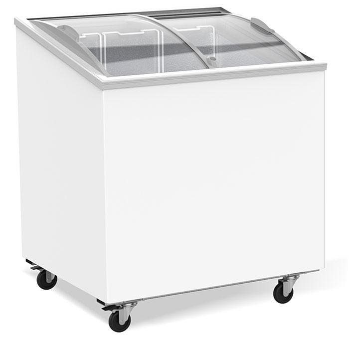 Vrieskist Glasdeksel 198 liter, Zakelijke goederen, Horeca | Keukenapparatuur, Koelen en Vriezen, Verzenden