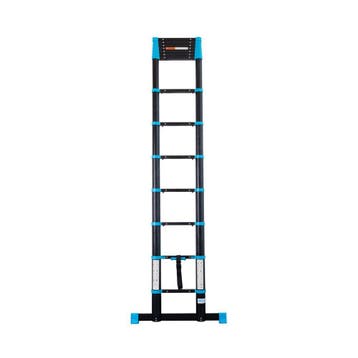 Telescoopladder Eurostairs Black ‘n Blue Prof 4,1m softclose, Doe-het-zelf en Bouw, Ladders en Trappen, Nieuw, Ophalen of Verzenden