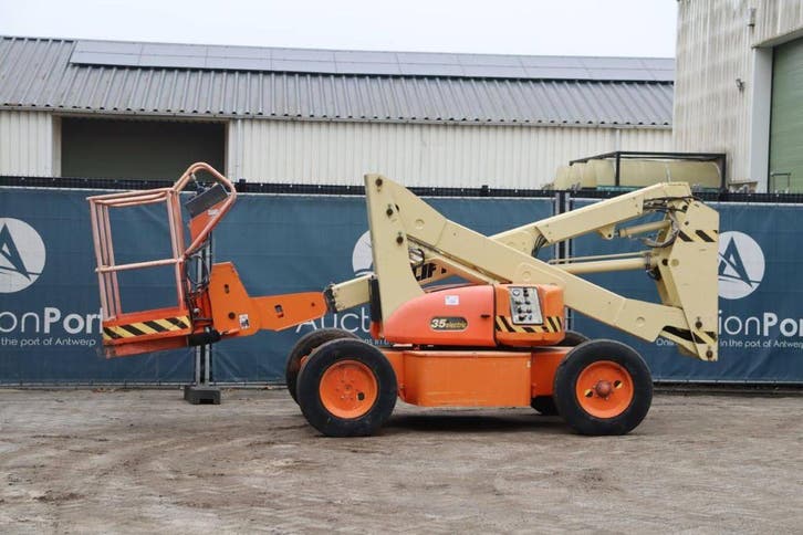 Veiling: Knikarmhoogwerker JLG 35Electric Elektrisch 12.7m, Articles professionnels, Machines & Construction | Ascenseurs, Échafaudages & Échelles