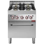 Fornuis + Heteluchtoven | ALPHA 650 | Gas/Elektrisch | 5, Verzenden, Nieuw in verpakking