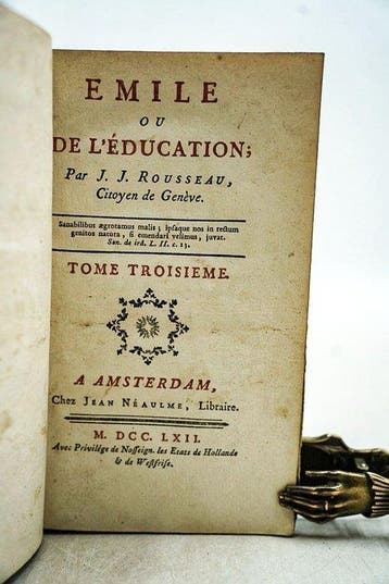 Jean Jacques Rousseau - Emile ou de lEducation / Seconde
