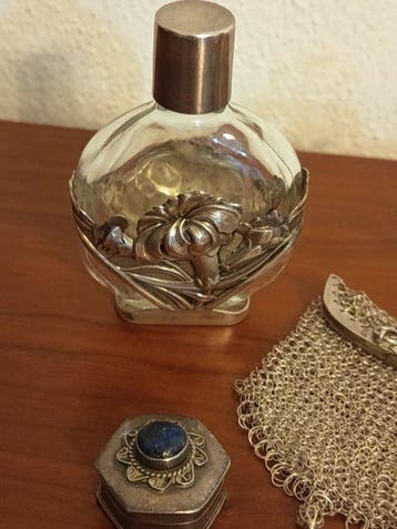 Beeldje - Prata- Lote 9 artigos (9) - .833 zilver, Antiek en Kunst