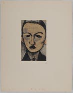 Henri Matisse (1869-1954) - Portrait aux yeux noirs