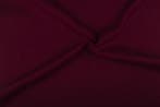Linnen stof donker bordeaux rood - Linnen stof 10m op rol, Verzenden, Nieuw