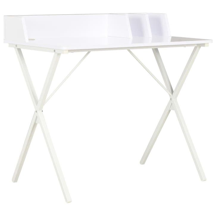 vidaXL Bureau 80x50x84 cm wit, Huis en Inrichting, Bureaus, Nieuw, Verzenden