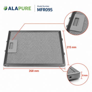 Metaalfilter voor Ikea 481248048083, Verzenden, Nieuw