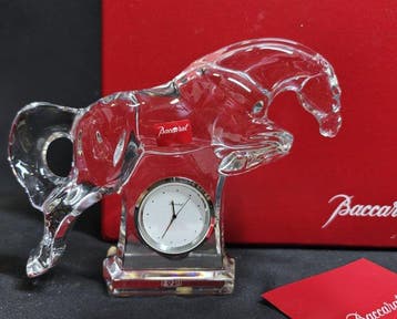 Console klok - Baccarat - Kristal - 2000-2010 - Volledige